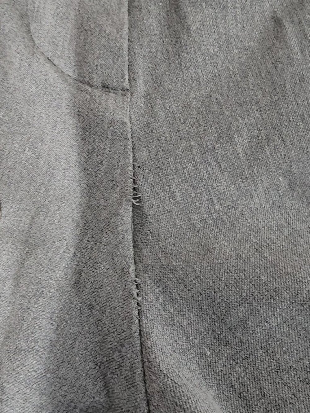 41 Hawthorn 22W Light Grey Heather Stretch Ankle Dress Pants - Picture 7 of 15
